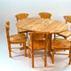 Dining table by Rainer Daumiller, 1970, Denmark.
