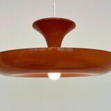 Very rare midcentury orange pendant, Denmark, 1970