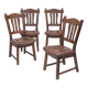 Set de 4 chaises de salle à manger