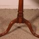 Small tripod table known as a tea table in mahogany - 18th century.