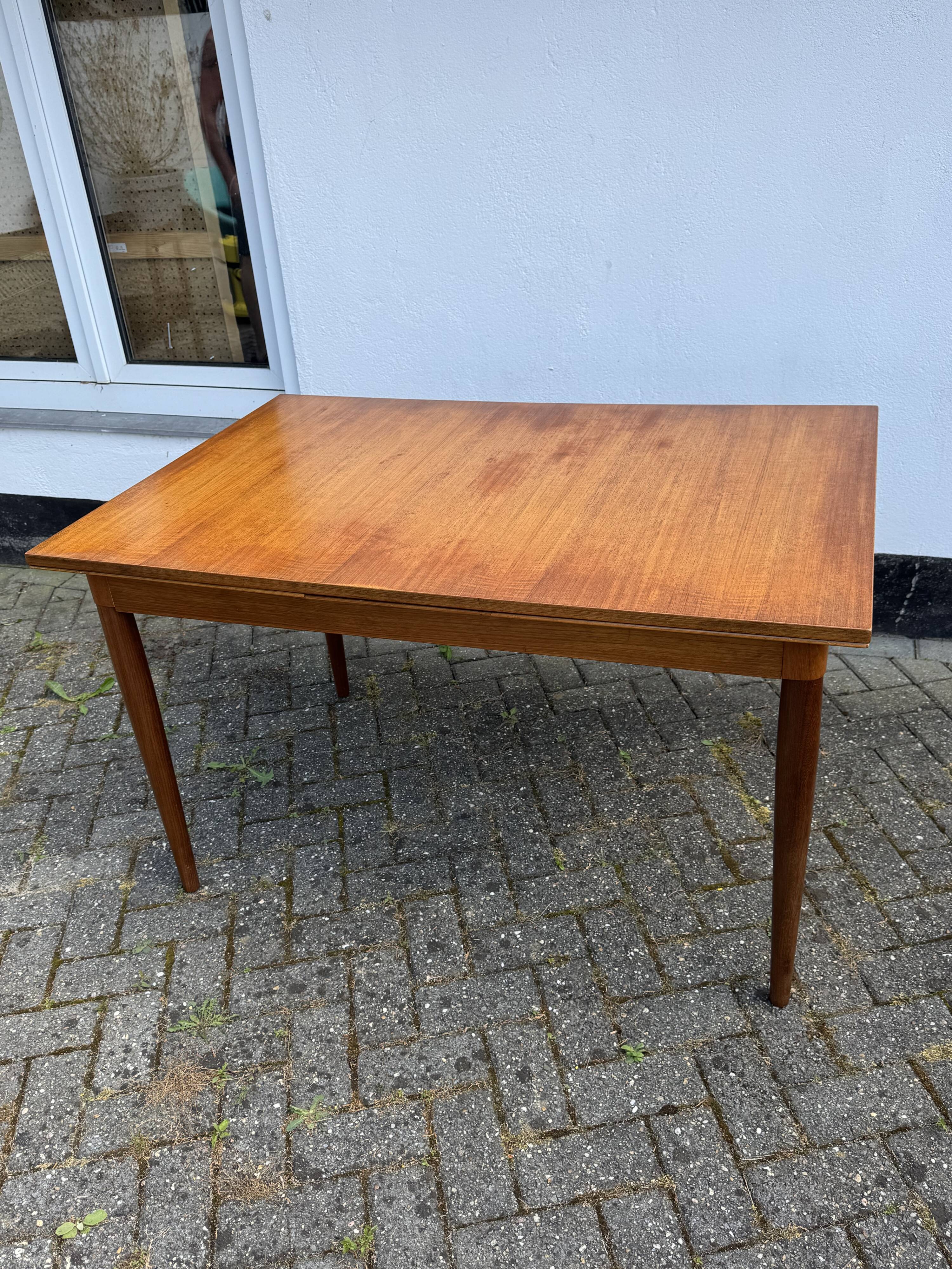 Ensemble de salle à manger vintage Lubke 8 pièces