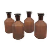 Lot of 4 pharmacy vials