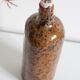 Bouteille en grès pyrité