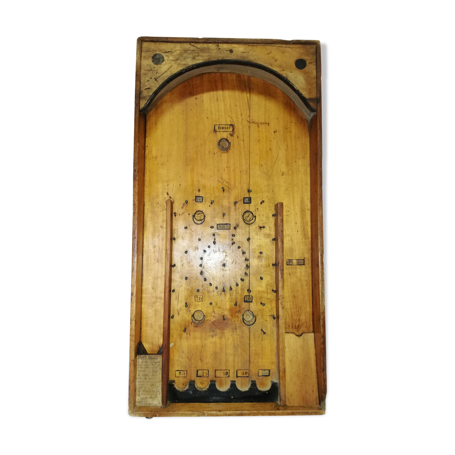 Ancient wooden ball games