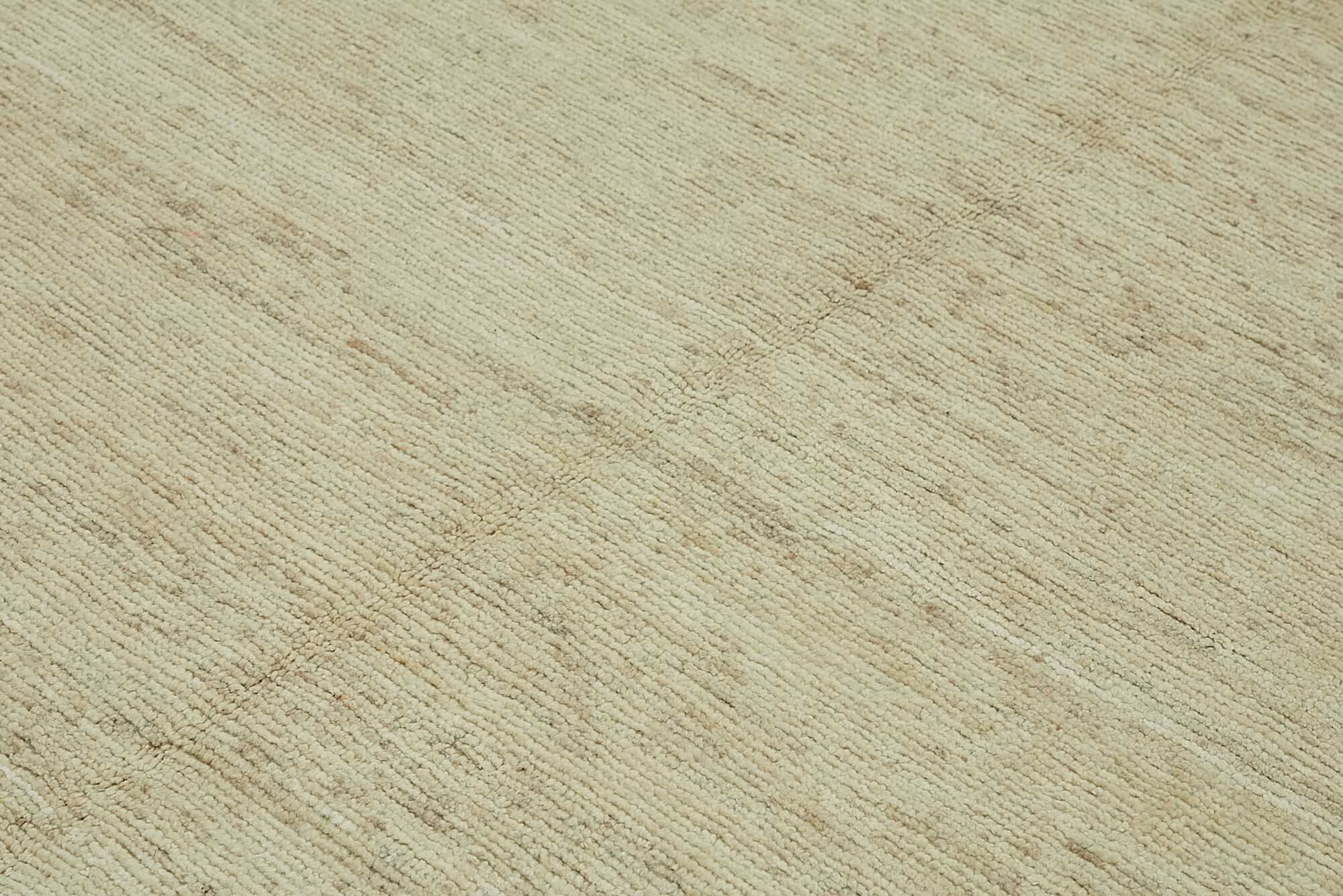 Handmade Tribal Decorative 253 cm x 310 cm Beige Wool Carpet