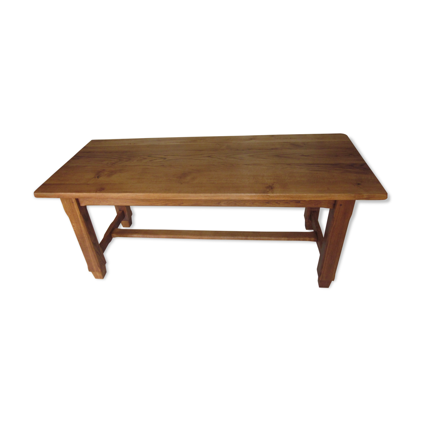 Farmhouse table in solid oak