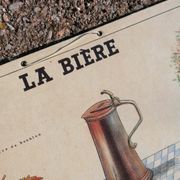 Educational poster La Bière - Musée scolaire Les fils d'Émile Deyrolle