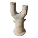 Pottery - Abstract raw tamegroute sculpture two branches