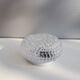Vintage ceiling lamp glass molded