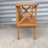 1960s compass foot bedside table