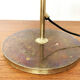 1970s adjustable brass floor lamp by Florian Schulz