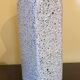 Enamel sandstone cut-out vase