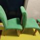 4 chaises Cattelan vintage Italie