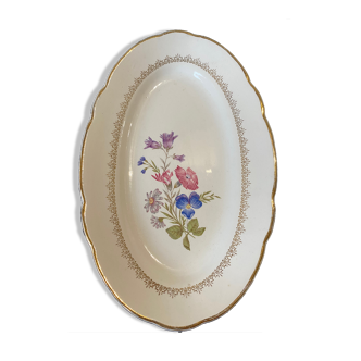 Ravier in porcelain Luneville Badonviller