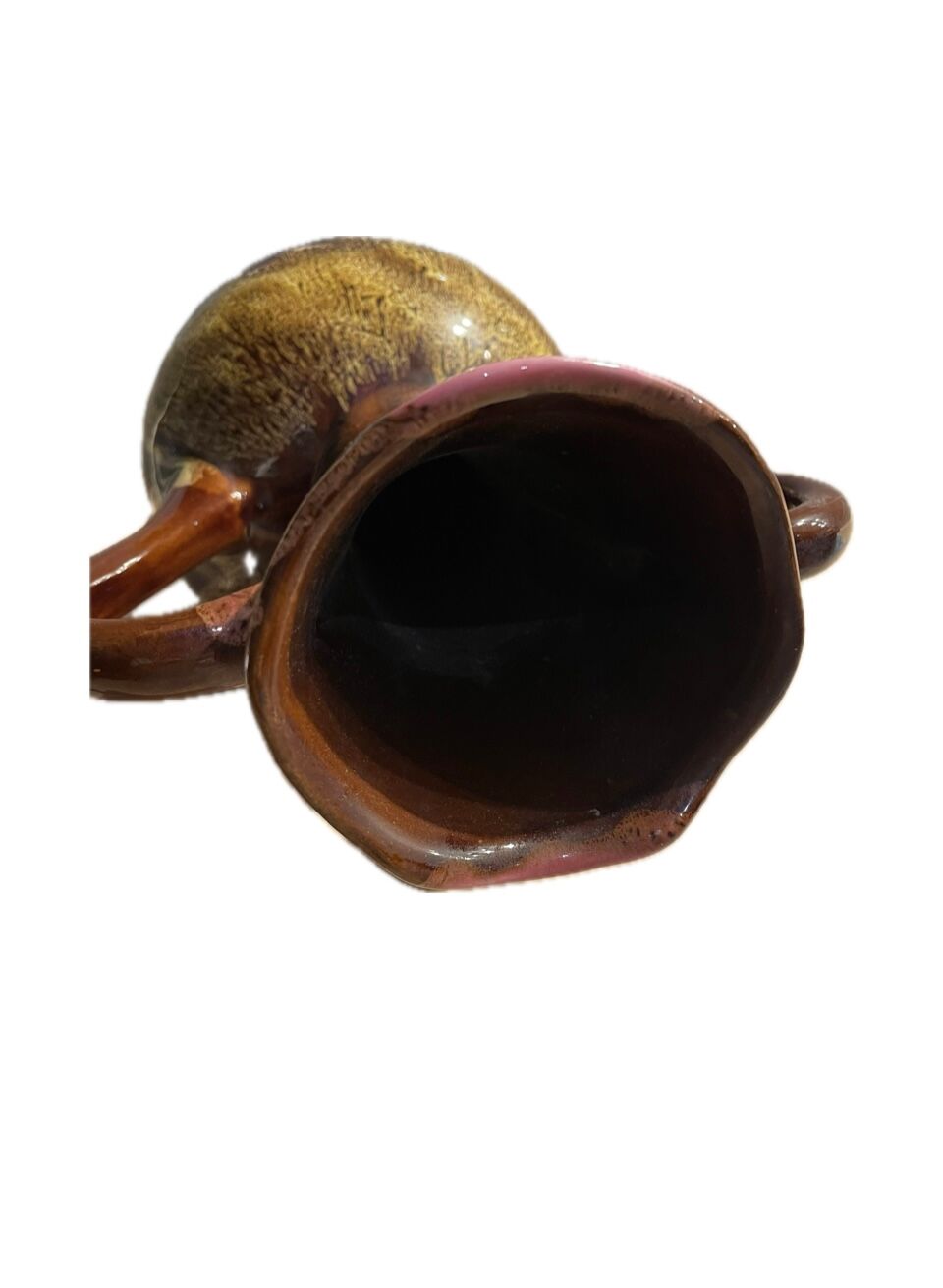 Amphora vase in the Fat Lava style.