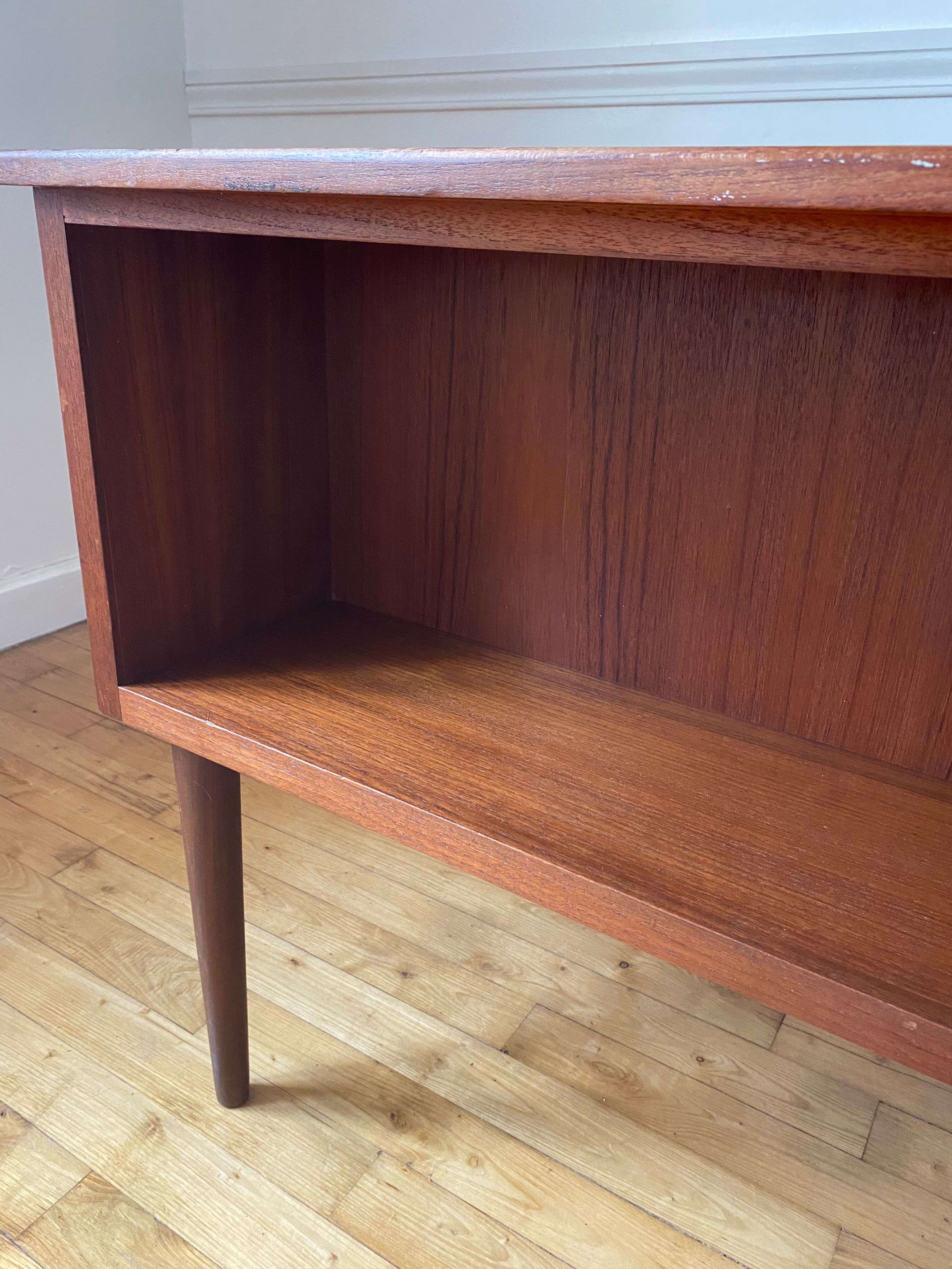 Scandinavian teak desk