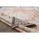 1970s Vintage Turkish Oushak Handmade Wool Cotton Red Area Rug 190x310