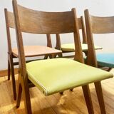Set of 4 chairs by René-Jean Caillette