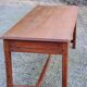 Farm table early 20th century 3 spacer drawers 180cm