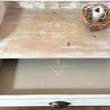 Dressing table with chair