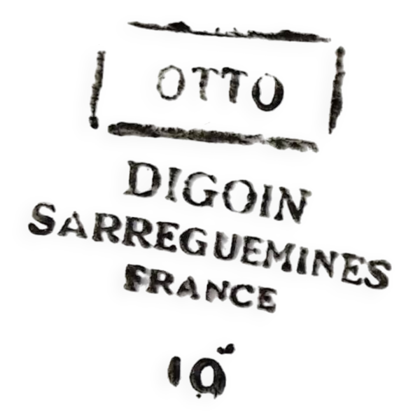 Lot de 11 assiettes Otto de Digoin