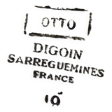 Set of 11 Otto de Digoin plates