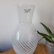 Vase en verre soufflé artisanal Murano