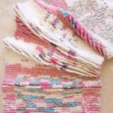 Pink Hallway Runner - 390 x 82 cm