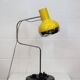 Vintage yellow table lamp by Josef Hůrka for Napako, Czechoslovakia 1970