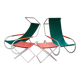 Ensemble de chaises longues 'Lido' des années 50, design de Battista et Gino Giudici.