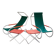 Ensemble de chaises longues 'Lido' des années 50, design de Battista et Gino Giudici.