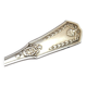 SFAM 12 EMPIRE dessert teaspoons in silver metal model "Sans embarrass" 14.5cm