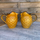 Pair of vintage pitchers