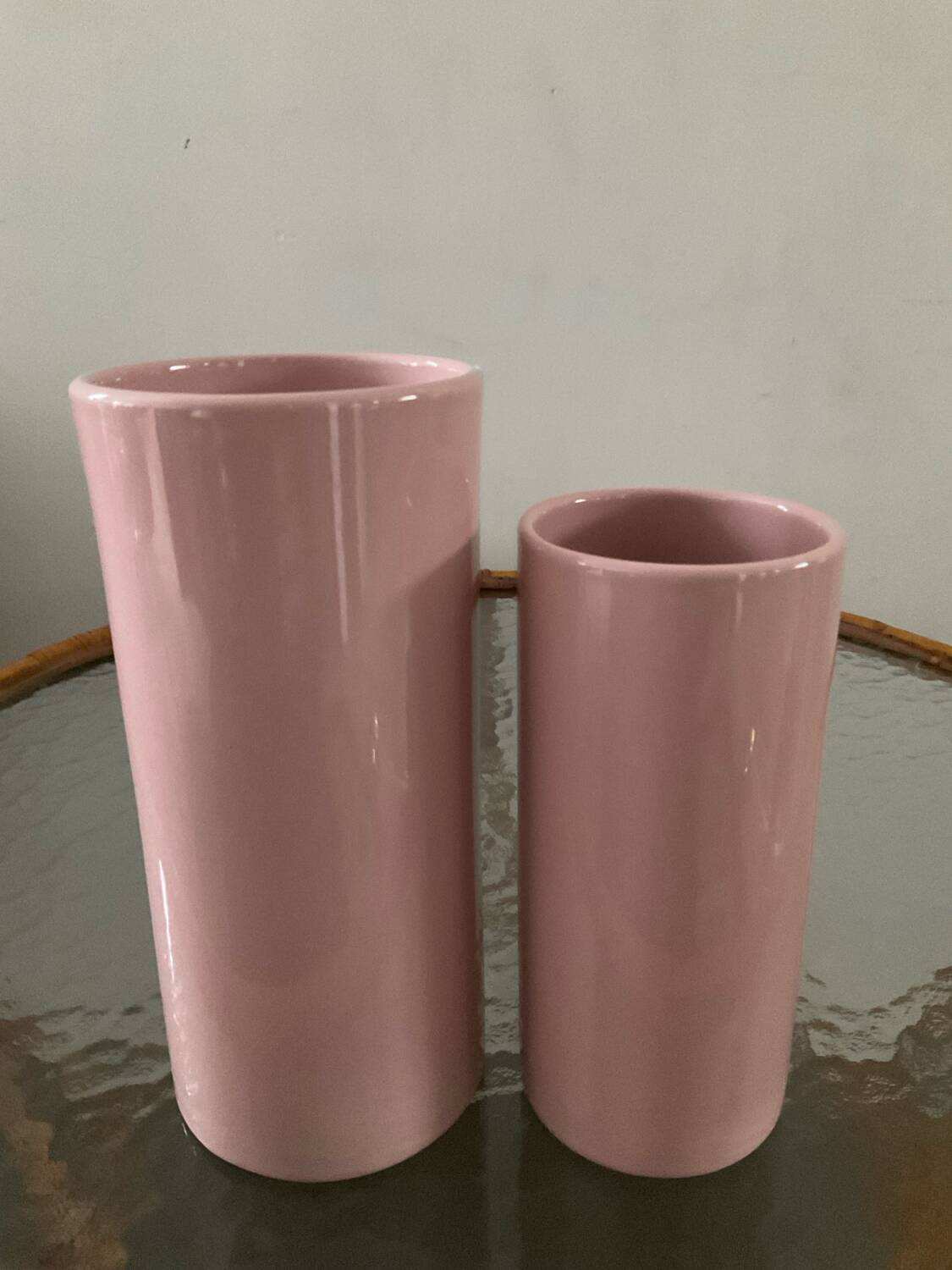 Duo vases vintage Royal céramique années 70-80