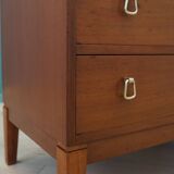 Commode en acajou, design danois, années 1970, production : Danemark