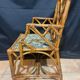 Rattan armchair