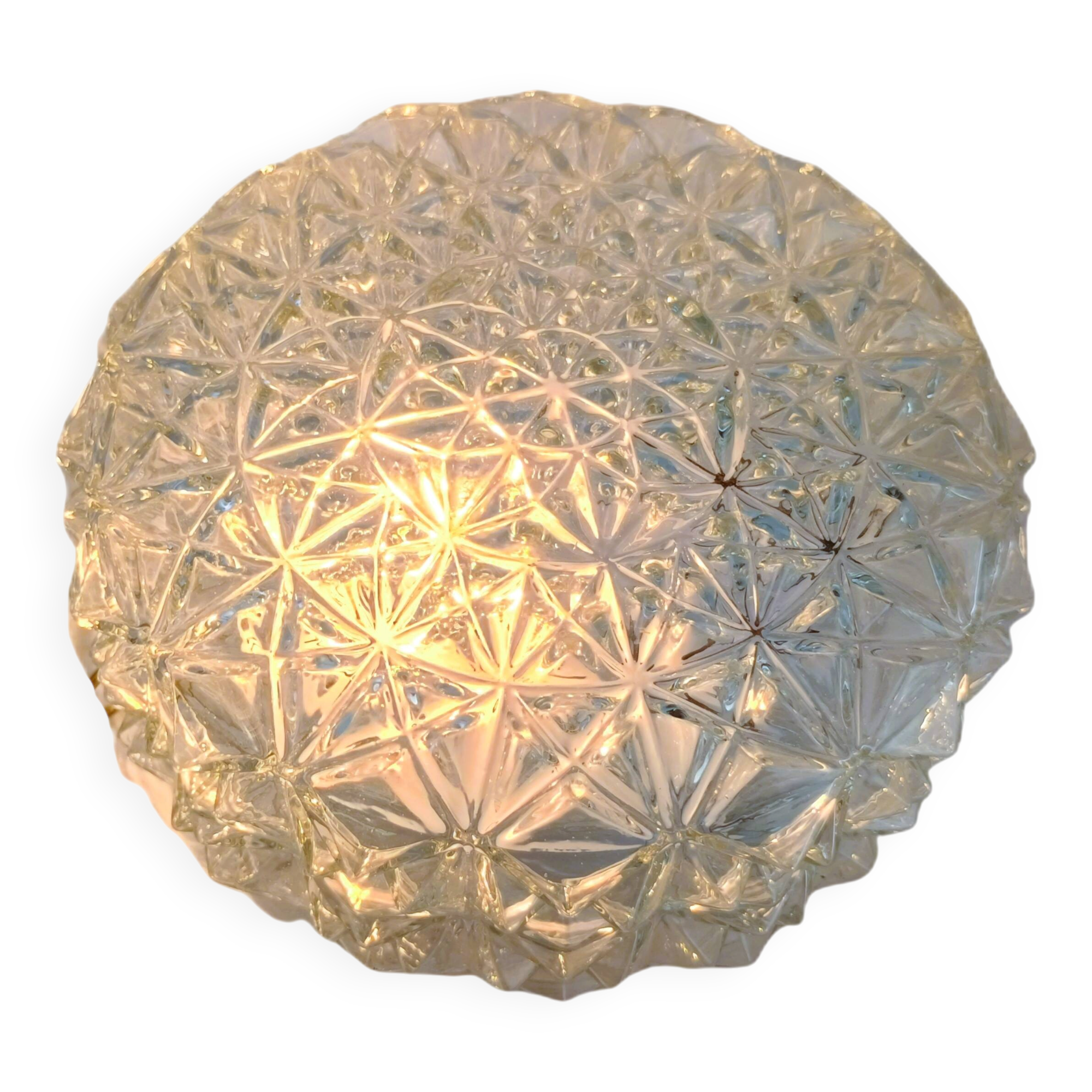 Superb vintage french ceiling light vianne