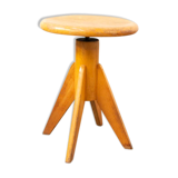 Wooden piano stool