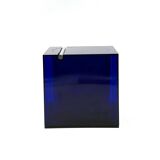 Space age blue plastic Ice Bucket, Studio Opi, Cini & Nils Italy, ca. 1970s