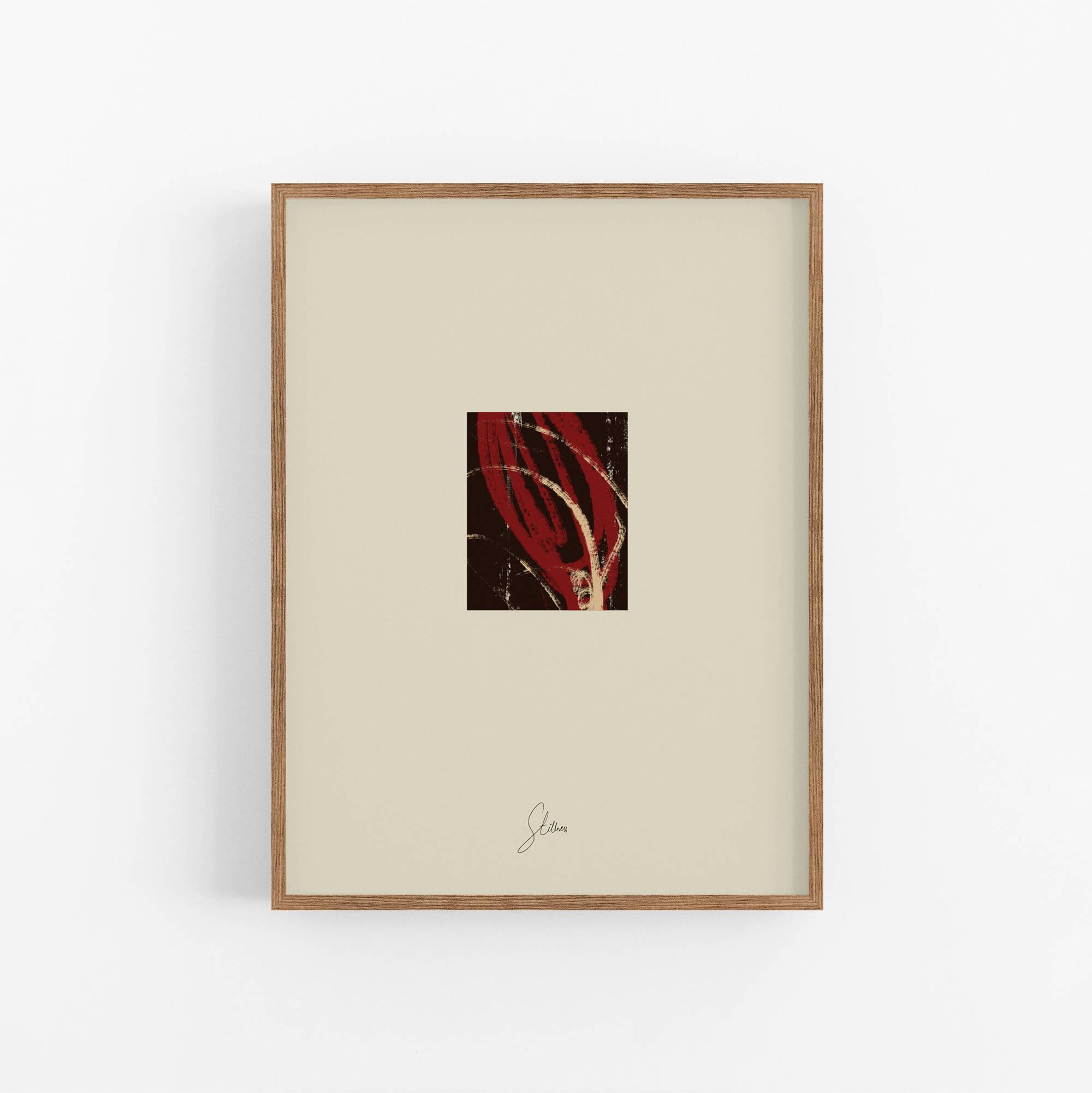 Abstract modern giclee print, 50x70cm