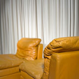 Vintage leather armchair