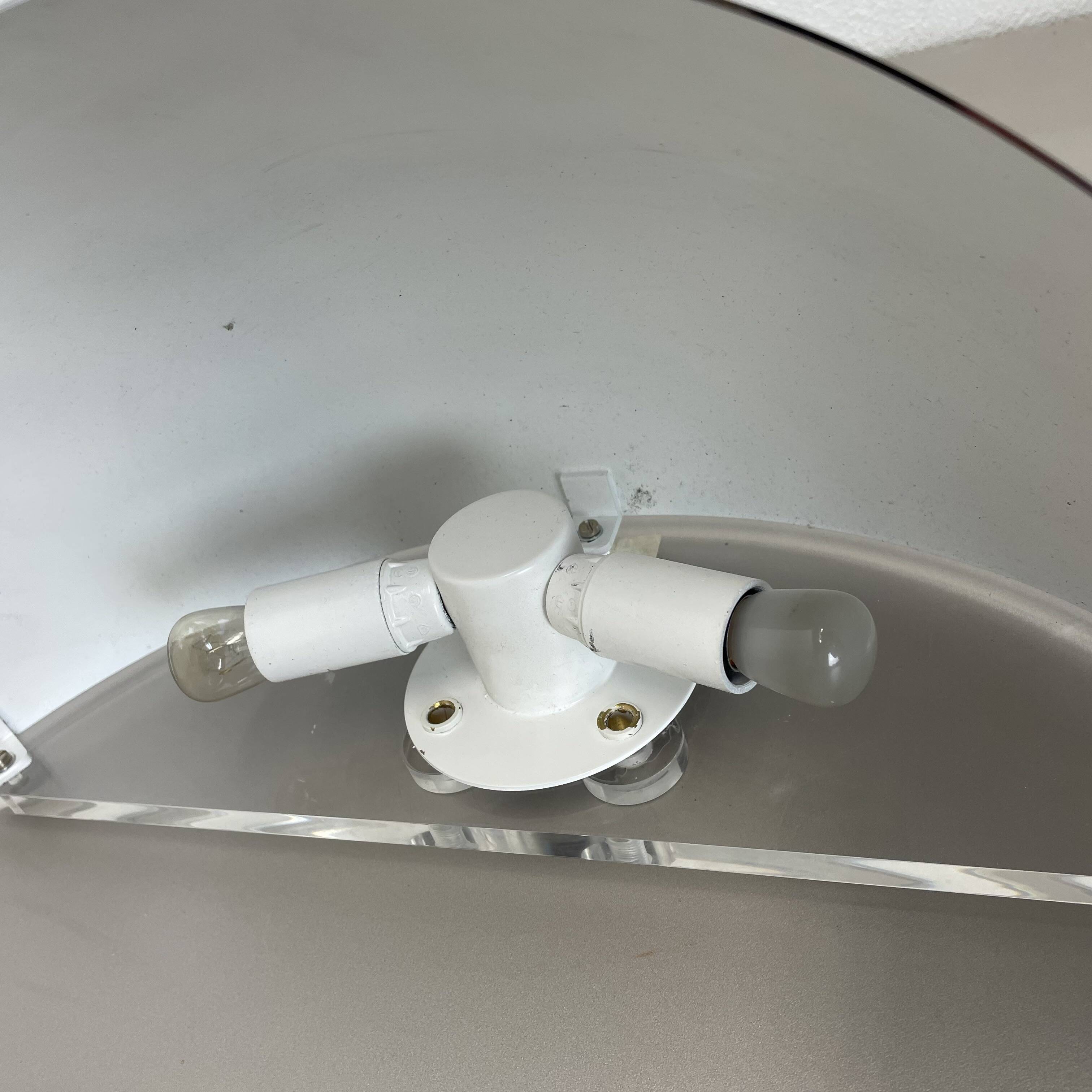 Postmodern wall light made of plexiglass in memphis style by art-line, germany, 1980s