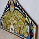 Midcentury stained glass church window kerkraam ‘Colourful pride’