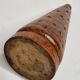 Lollipop display, industrial decor, in old turned wood, 22 cm
