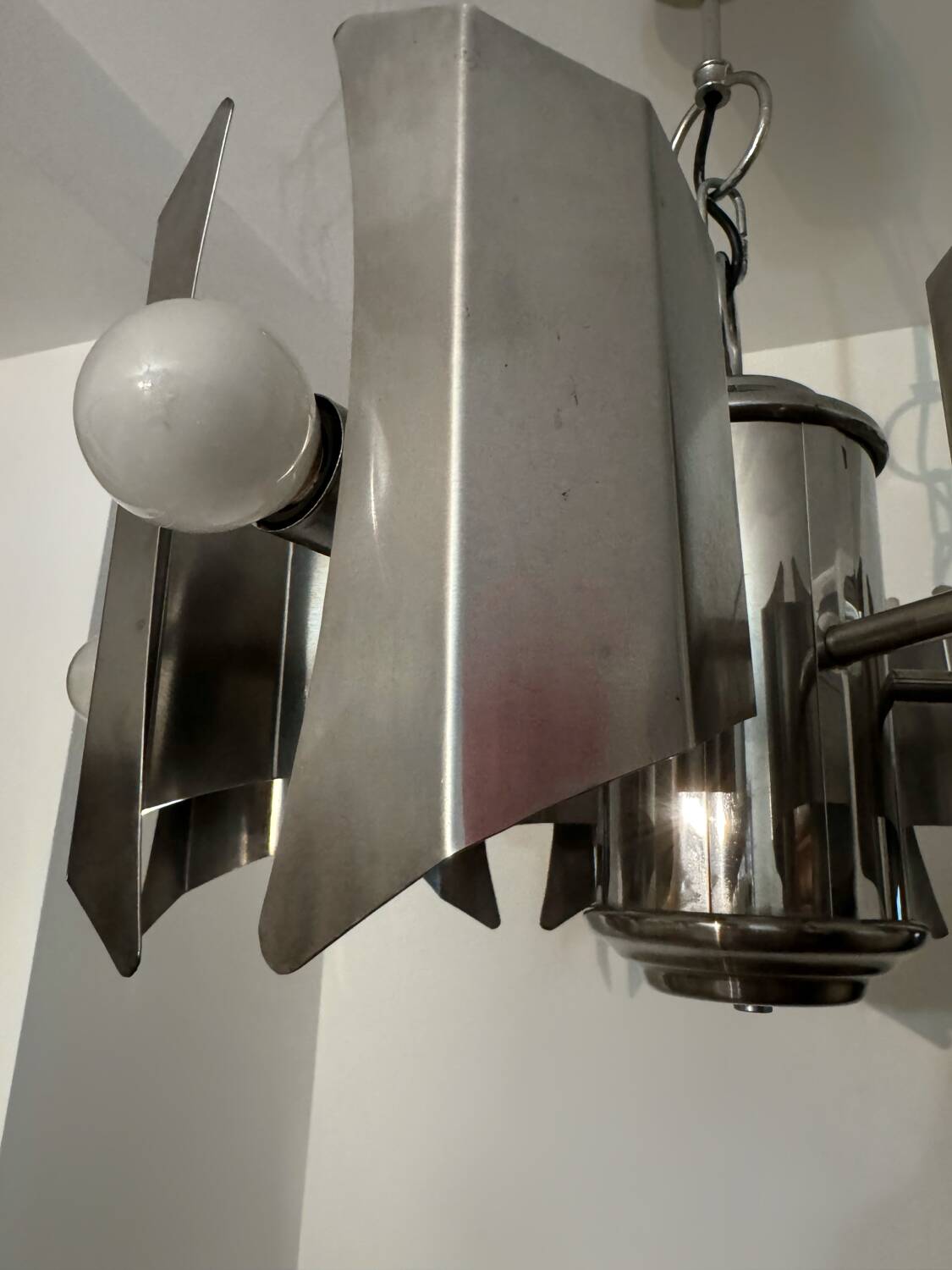 Space Age designer chandelier from the 70s