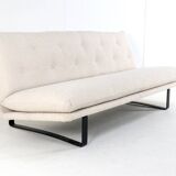Canapé Kho Liang Ie Artifort C684 - nouveau revêtement en tissu Teddy