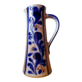 Betschdorf Alsace stoneware pitcher, 1960