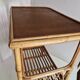 Vintage Rattan Side Table
