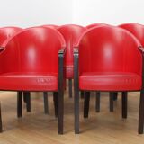 Suite de 10 fauteuils Diamond, Poltrona Frau