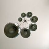 Large waterfall chandelier, design Hans-Agne Jakobsson, 1960-70